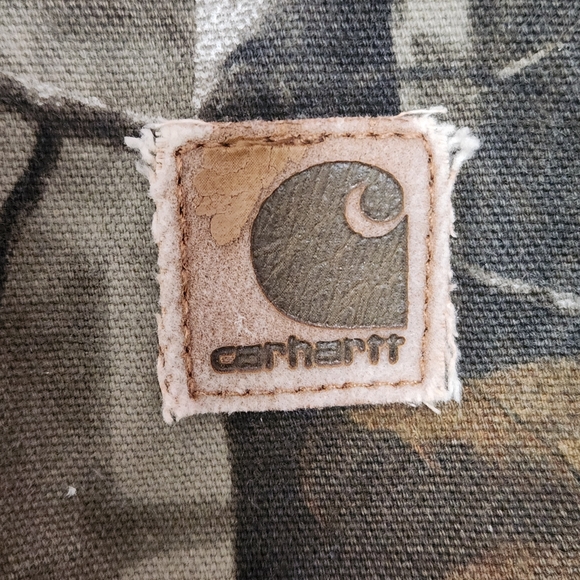 Vintage Y2K Carhartt Jacket 2XL J143 CMO Realtree Hardwoods Camo Active Outdoor - Picture 11 of 16